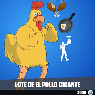 Lote de El pollo gigante